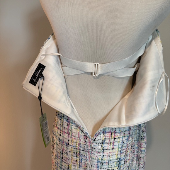 NWT Sam Edelman Confetti Strapless Dress Women’s Size 10 - Picture 5 of 7